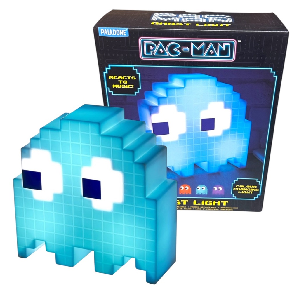 Paladone Pac-Man Ghost USB Light - Color Changing - Retro Collectible